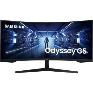 Samsung Odyssey G5 Lc34g55twwpxen - 34 Inch 3440 X 1440 (uw Quad Hd) 1 Ms 165 Hz