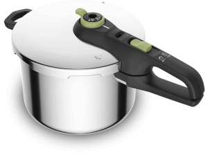 REACONDICIONADO Seminuevo Muy bueno Olla express - Tefal Secure Trendy P2580703, 6L, 2 programas, Cocción rápida, Compatible con Inducción, Acero Inox