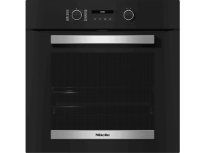Horno - Miele H 2465 BP Active, Multifunción, Pirolítico, 76 l, 59.5 cm, Conectividad, Negro obsidiana