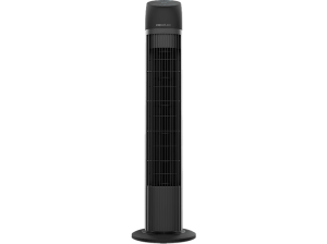 Ventilador de torre - Cecotec EnergySIlence 8050 SkyLine Smart, 45 W, 3 velocidades, 70º oscilación, Mando a distancia, Temporizador, Negro
