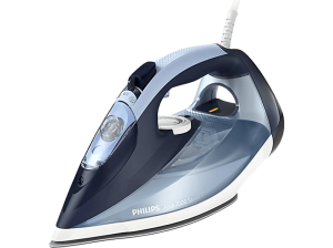 Plancha de vapor - Philips DST7020/20, 2800 W, SteamGlide Plus, Quick Calc Release, Golpe Vapor 250 g, Vertical, Azul