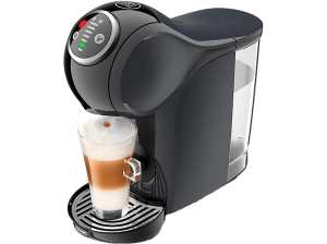 DE LONGHI Cafetera de cápsulas - De'Longhi, Nescafé Dolce Gusto Genio S Plus EDG315.CGY, 1600W, 15bar, 0.8l, Sistema Thermoblock, Calentamiento 30 s,