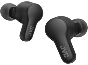 Auriculares True Wireless - JVC HA-A7T2BE, 3 modos sonido, Micrófono, Sensor táctil, 24 h, Negro