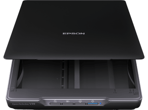 REACONDICIONADO Seminuevo Muy bueno Escáner portátil - Epson V39II, 4800 x DPI, 216 297 mm, Sensor CIS, Negro