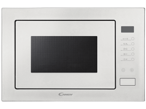 REACONDICIONADO Seminuevo Excelente Microondas con grill integrable - Candy MICG 25 GDFW, 900W, Grill 1000W, Bloqueo infantil, 25L, 8 programas