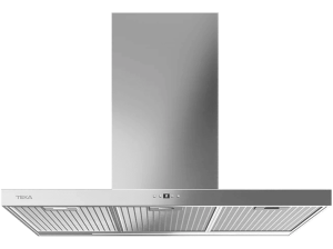 Campana decorativa - Teka DSH 986, 3+1 Velocidades, 586 m³/h, Temporizador, 90 cm, Inox