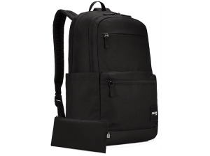Mochila para portátil - Case Logic CCAM3216, 26 l, Bolsillo teléfono móvil y documentos, Compartimento tableta, con cremallera, Negro