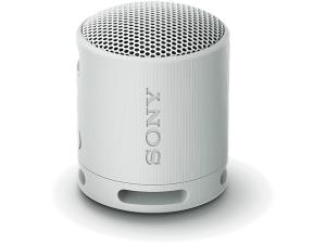Altavoz inalámbrico - Sony SRS-XB100, Bluetooth, Portátil, Compacto y potente, 16 horas, Resistente al agua polvo IP67, Ecológico, Gris