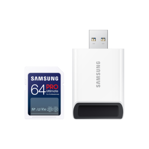 Samsung Sd Pro Ultimate 64 Gb Met Kaartlezer