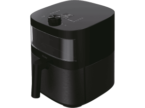REACONDICIONADO Seminuevo Excelente Freidora de aire - Haier I-Master Series 5 HAF5TWA 011, 7l , 2000 W, 9 en 1, Ventana superior, Negro