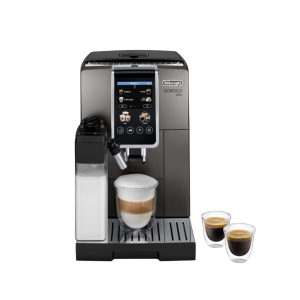 De Longhi Dinamica Plus Ecam380.95.tb - Volautomatische Espressomachine Titanium Zwart