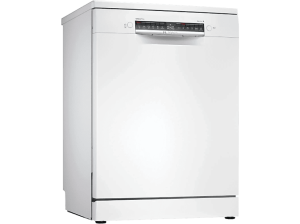 REACONDICIONADO Seminuevo Excelente Lavavajillas - Bosch SMS4EMW06E, 14 servicios, 6 programas, 60 cm, Home Connect, RackMatic, Blanco