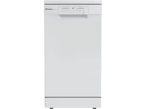 REACONDICIONADO Seminuevo Funcional Lavavajillas - Candy Brava CDPH 2L1049W-01, 10 servicios, 5 programas, 45 cm, Programa rápido 39' min, Blanco
