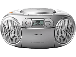 Radio CD - Philips AZ127/12, CD, CD-R y CD-RW, FM