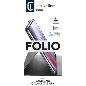 Cellular Line Folio Galaxy Tab A9+ Zwart