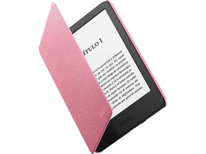 Funda eBook - Amazon Kindle, Compatible con 11 ª gen., Cierre magnético, Rojo