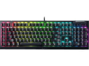 Teclado gaming - Razer Blackwindow V4 X, USB, Teclas iluminadas RGB, 6 teclas macro, Negro