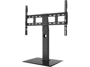 Soporte TV - Hama 0220867, 32"-65", Giratorio, Altura ajustable, VESA 600 x 400, Hasta 40 kg, Negro