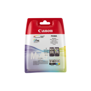 Canon Pg-510/cl-511 + 50-pack Fotopapier Multicolor