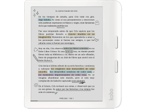 eBook - Kobo Libra Colour, 7" E Ink Kaleido 3, 32 GB, FastGLR, IPX8, Pantalla color, Blanco