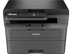 Impresora multifunción láser - Brother DCP-L2627DWE, Impresión doble cara, Monocromo, WiFi, Negro
