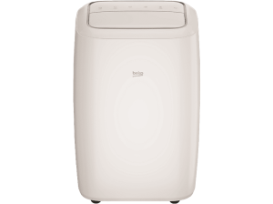 Aire acondicionado portátil - Beko BPN112C, 3000 fg/h, 3 velocidades, 380 m³, 65 dB(A), Blanco