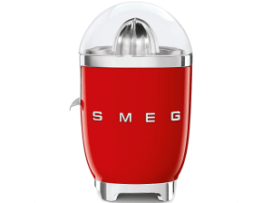 Exprimidor - Smeg CJF-11-RDEU, 0.2 l, 70 W, Rojo brillante