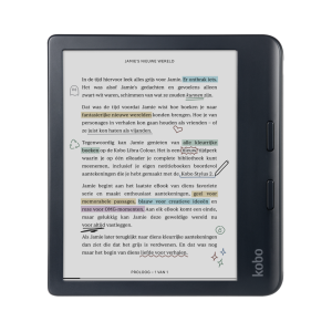 Kobo Libra Colour Zwart - 7 Inch 32 Gb (ongeveer 24.000 E-books) Waterdicht (ip8x)