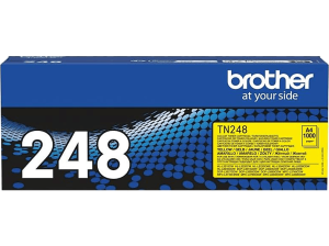 Tóner - Brother TN248, 1000 páginas, Amarillo