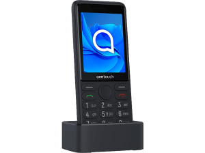 Móvil - TCL One Touch 4022S, Dark Night Grey, 2.8 " QVGA, 16 MB, 4 MB RAM, 1030 mAh, Dual SIM, Bluetooth, Botón SOS, Nucleus