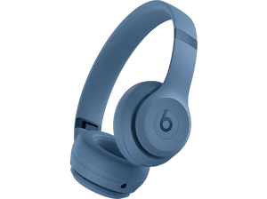 Auriculares inalámbricos - Beats Solo 4, Supraaurales, Bluetooth, 50h Autonomía, iOS y Android, Azul pizarra