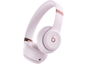 Auriculares inalámbricos - Beats Solo 4, Supraaurales, Bluetooth, 50h Autonomía, iOS y Android, Rosa nube