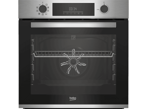 Horno - Beko BBIE12300XMP, Multifunción, Pirolítico, 72 l, 59.4 cm, Tecnología Aeroperfect, Inox
