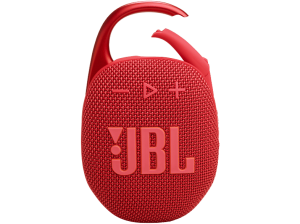 Altavoz inalámbrico - JBL Clip 5, 7 W, Bluetooth, 12 h Autonomía, Resistente al Agua IP67, Auracast, Rojo