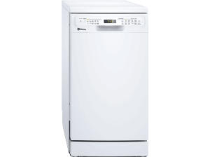 REACONDICIONADO Seminuevo Bueno Lavavajillas - Balay 3VN5360BA, 10 servicios, 5 programas, 45 cm, Función media carga, Display digital, Blanco