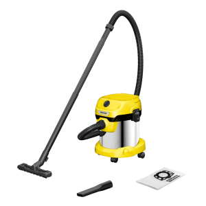 Karcher WD 2 Plus S V-15/4/18 - Stofzuiger Met Zakloze technologie Zwart