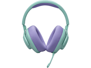 Auriculares gaming - JBL Quantum 360 Wireless, QuantumSURROUND Sound, Bluetooth, Autonomía 22h, Micrófono, Cyan