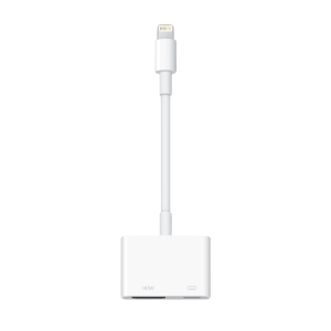 Apple Lightning Digital Av-adapter Lightning-adapter Wit