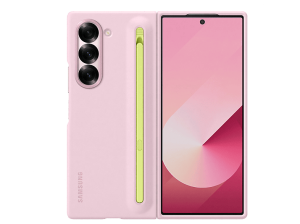 Funda móvil - Samsung Slim S Pen Case, Para Galaxy Z Fold6, Rosa