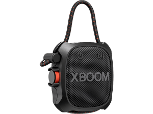 Altavoz inalámbrico - LG XBOOM XG2TBK, 5 W, Bluetooth, 10 h, Negro