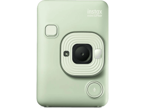 Cámara instantánea - Fujifilm Instax Mini LiPLay, 86 mm x 54 mm, Imágenes JPEG, 2560 × 1920 píxeles, Matcha Green