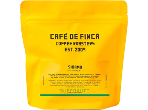 CAFE DE FINCA Café en grano - de Finca Etiopía Sidamo, Heirloom, Sabor a Manzana y Piña, Apto para Cafeteras Superautomáticas, 1 kg