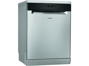 Lavavajillas - Whirlpool WFC 3C34 X, 14 servicios, 8 Programas, 60 cm, 6th SENSE, Multizone, Inox