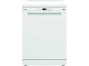 Lavavajillas - Whirlpool W7F HP43, 15 cubiertos, 10 programas, 60 cm, Tercera bandeja, 6th SENSE, Blanco