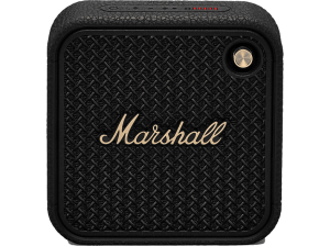 Altavoz inalámbrico - Marshall WILLEN II, 38 W, Bluetooth, Autonomía 17 h, Micrófono, Black and Brass