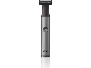 Afeitadora corporal - KOENIC KTB 96323 WD, 3 niveles corte, Autonomía 1 h, 1.5 a 5 mm anchura de Uso en seco y húmedo, Gris