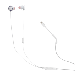 Quantum 50c JBLqutm50cwht In-ear Bedrade Gaming-headset Wit