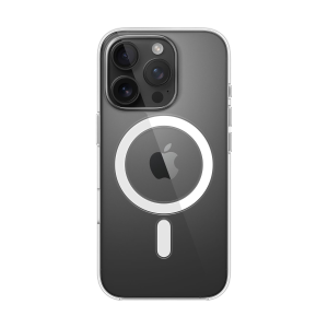Magsafe Cover Voor Apple Iphone 16 Pro Transparant