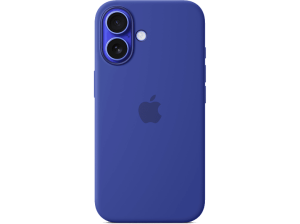 Apple Funda de silicona con MagSafe para iPhone 16, Azul ultramar