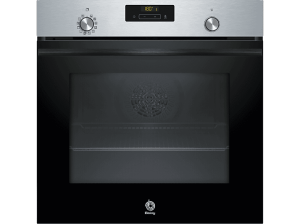 Horno - Balay 3HB4841X3, Serie Acero, Multifunción, Pirolítico e hidrolítico, 71 l , AutoChef 10 recetas Raíles Comfort, 60 cm, Inox